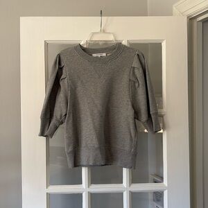 Frame Short Sleeve Sweater